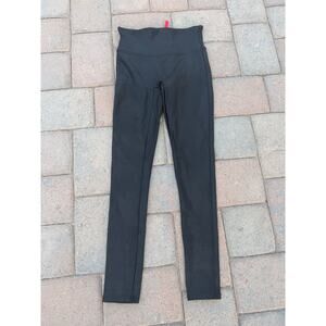NEW Spanx Women Pants Straight Ankle Black High Waist Sz Small Classic Black